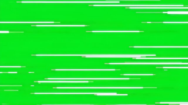 Fast Scanline Motion Green Screen Overlay