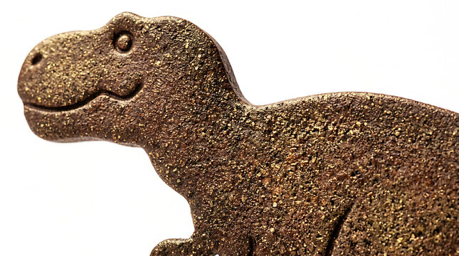 Glittering Dinosaur Silhouette CloseUp