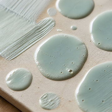 Onga Celadon Glaze Puddles