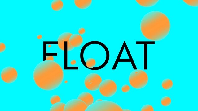 Floating Particle Title