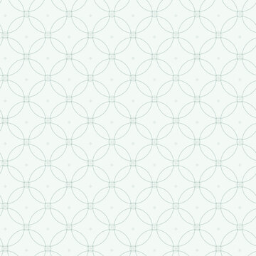Seamless Moroccan Trellis Ogee Pattern &mdash; Elegant Quatrefoil Lattice Teal Green Tileable Repeating Islamic Geometric Background Vector