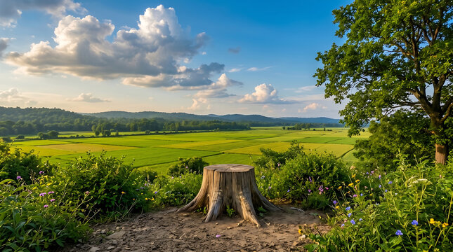 landscape sky nature grass field mountain summer clouds hill green blue tree avaste Windows background 