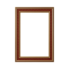 Fototapeta premium wooden picture frame