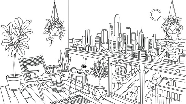 sketch of the city of london