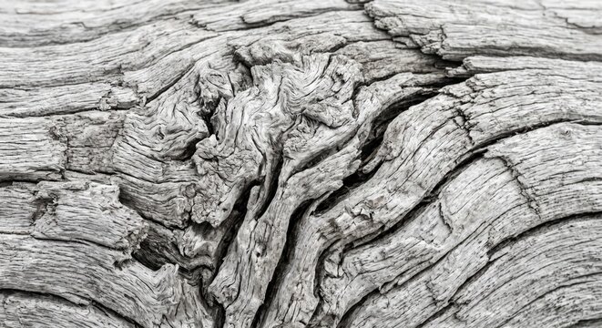 Black and white wood texture with natural patterns