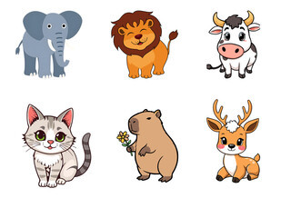 Naklejka premium Animal Illustration