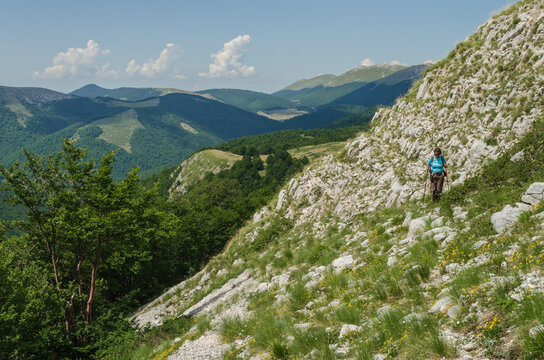 Parco Nazionale d'Abruzzo. Monte Marsicano. Pescasseroli