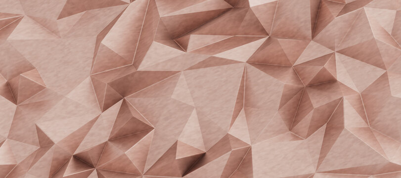 A subtle abstract geometric pattern resembling origami with soft lighting and texture.