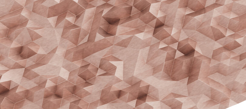 Seamless abstract geometric low poly texture creating a modern background pattern for design.