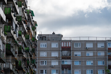 Residential Apartment Blocks In Budapest © Daniel