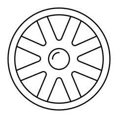 Fototapeta premium Alloy Rim icon
