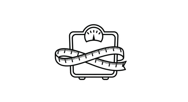 Measuring Tape on a Scale.