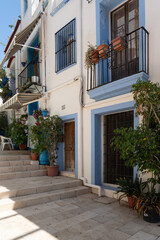 Obraz premium Barrio de Santa Cruz