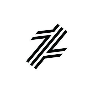 Abstract Geometric Letter Z Logo. Modern Vector Symbol for Technology and Corporate Brand Identity.