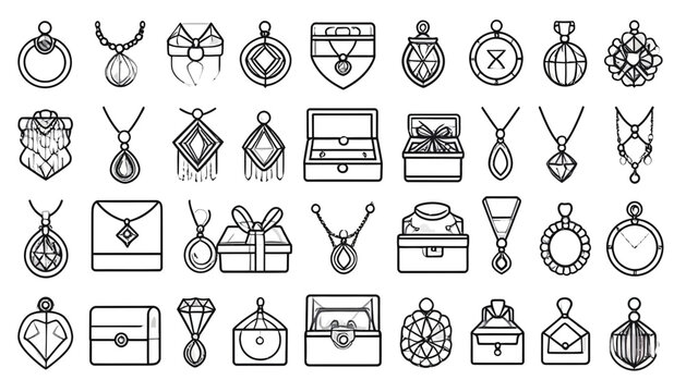 Various jewelry items are displayed on a clean surface in an organized manner for cataloging.