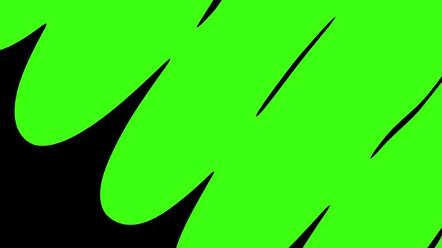 Liquid motion transition animation with organic ink splash and paint brush strokes, abstract blob fluid flow shape reveal effect on alpha channel background, dynamic cartoon splash matte overlay