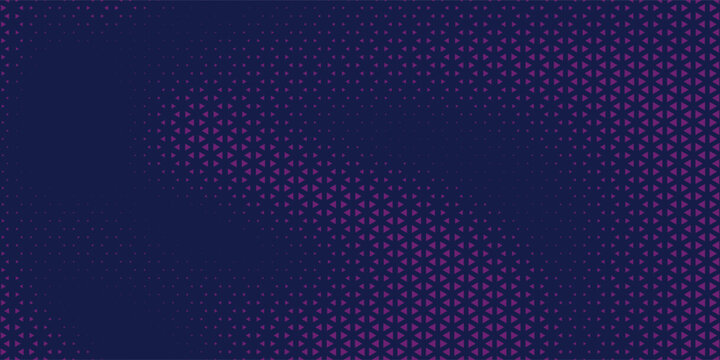 Bg with pixel pattern - blue and purple gradient mosaic for digital design.