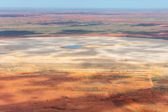 Tailings Dam on a Mine Site