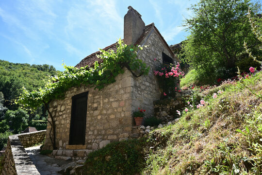 Saint Cirq Lapopoie, Autoire et Rocamadour dans le d&eacute;partement du LOT