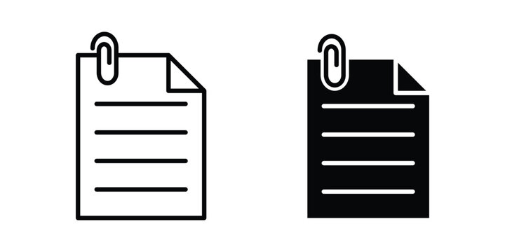 Attach document icon