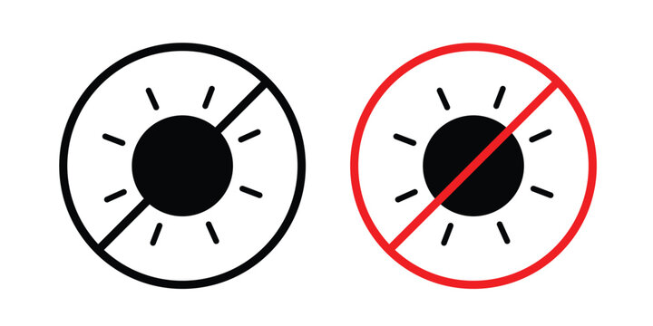No sun icon