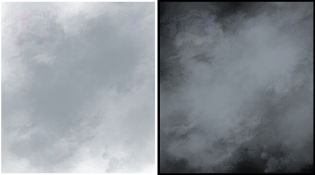Dramatic storm clouds texture, dark moody sky background, atmospheric gray cumulus cloudscape, overcast weather photography for compositing