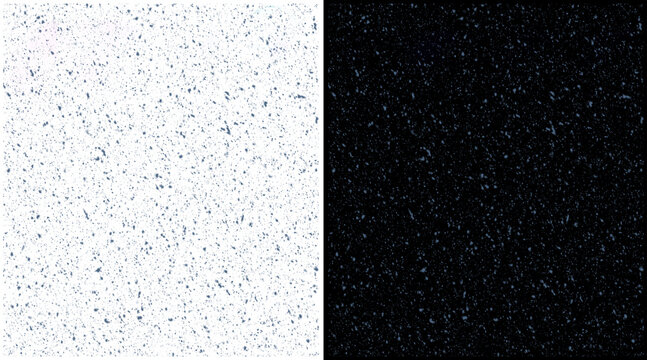 Granite stone texture set, white and black marble surface background, polished mineral stone pattern for interior design and architectural materials