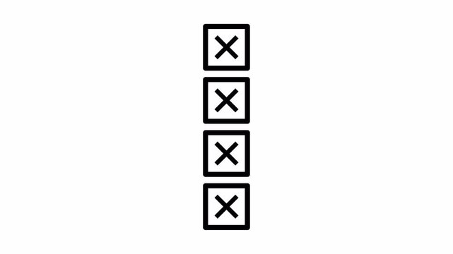 square delete animation
