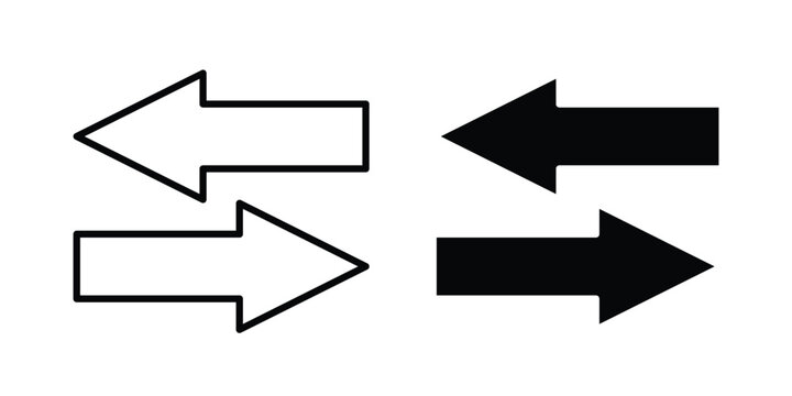 Transfer arrows icon