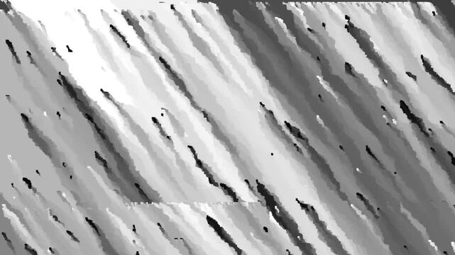 Abstract black and white noise texture with random grain pattern, suitable for backgrounds and design overlays.