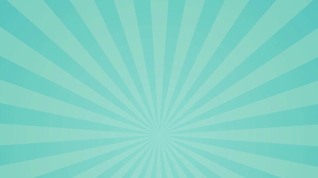 Turquoise radial starburst sunburst background pattern animation geometric motion lines abstract vintage geometric motion lines abstract vintage