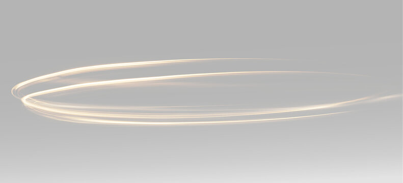 Golden luminous orbit swirl ring circular spiral glowing halo abstract motion energy elegant flowing light effect