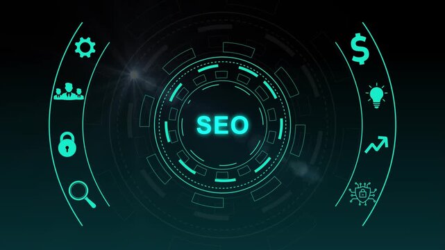 Business, Technology, Internet and network concept. SEO Search engine optimization marketing ranking.