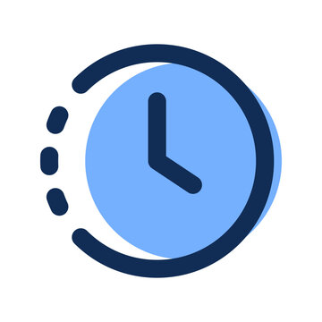average user session filled line icon