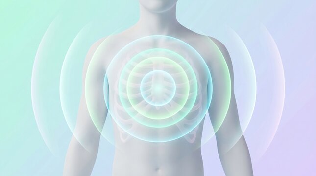 Minimalist Pranayama Breathwork Chest Expansion