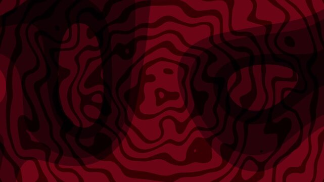 Dark red gradient background with abstract texture and black lines