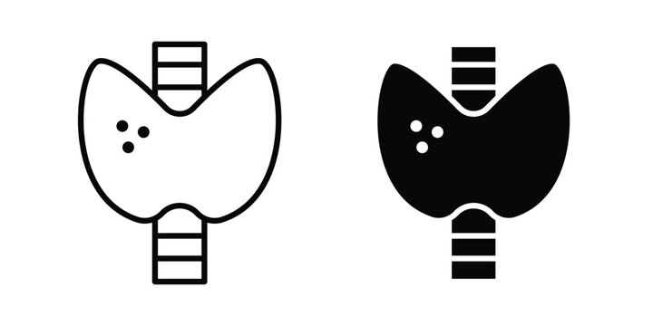Thyroid gland icon