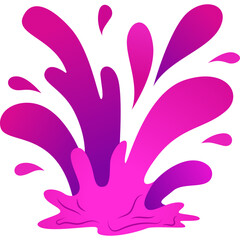 Fototapeta premium Colorfull Splashes Vector