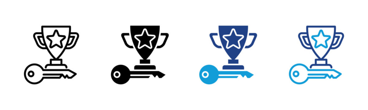 Success Factor Web icon with multiple style collection