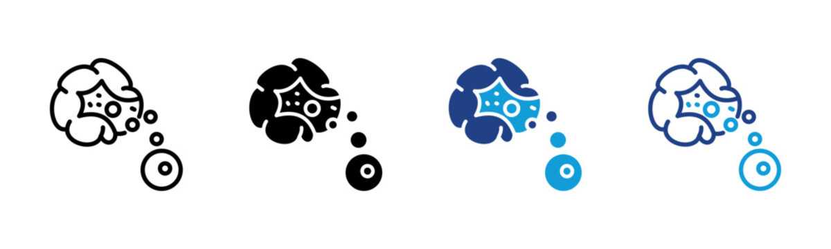 Ovulation Web icon with multiple style collection