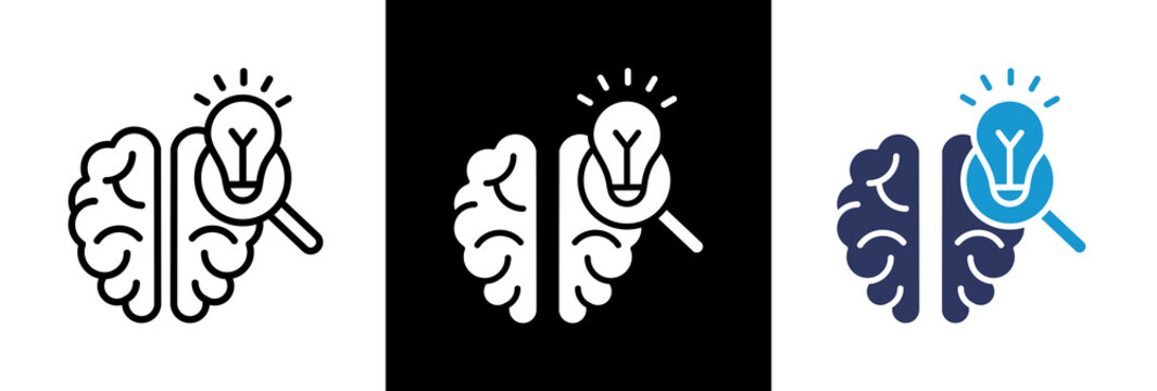 Knowledge Discovery triple icon