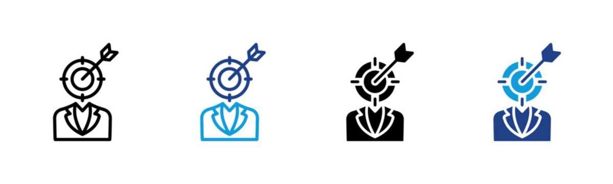Headhunter Web icon with multiple style collection