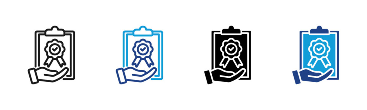 Standard Web icon with multiple style collection