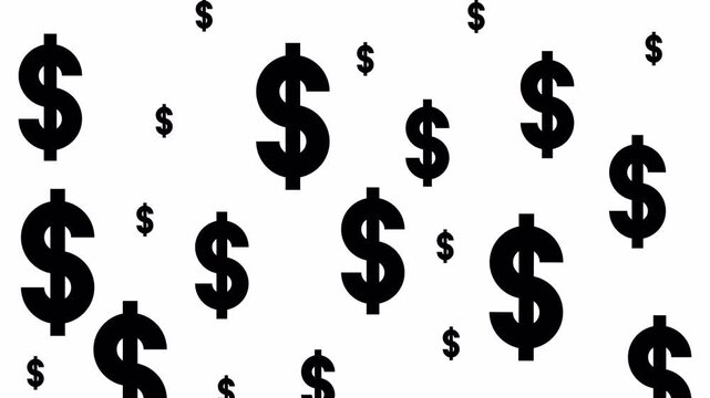dollar currency animation