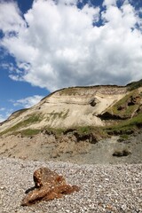 Hanklit cliff in Mors island, Denmark © Ricochet64