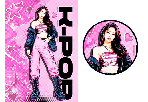Kpop Style Photo Effect