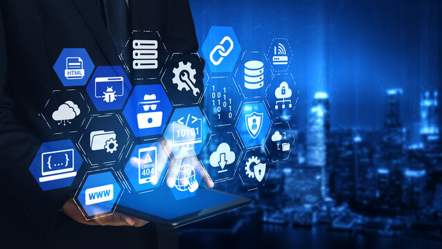 Software development with coding overlays, programming languages, developer tools, mobile app creation, and advanced programming for digital product development and software solutions. Entice