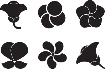Fototapeta premium Gardenia Flower Icon – Vector Illustration