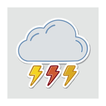 Flat design number 444 in speech bubble