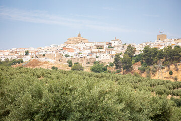 Obraz premium cityscape of Baena, province of Cordoba, Andalusia, Spain